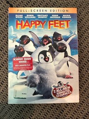 Warner Bros. Happy Feet DVD — Blue, White, Orange